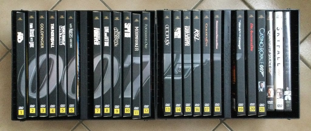 James Bond Dvd’s, Ophalen of Verzenden, Zo goed als nieuw