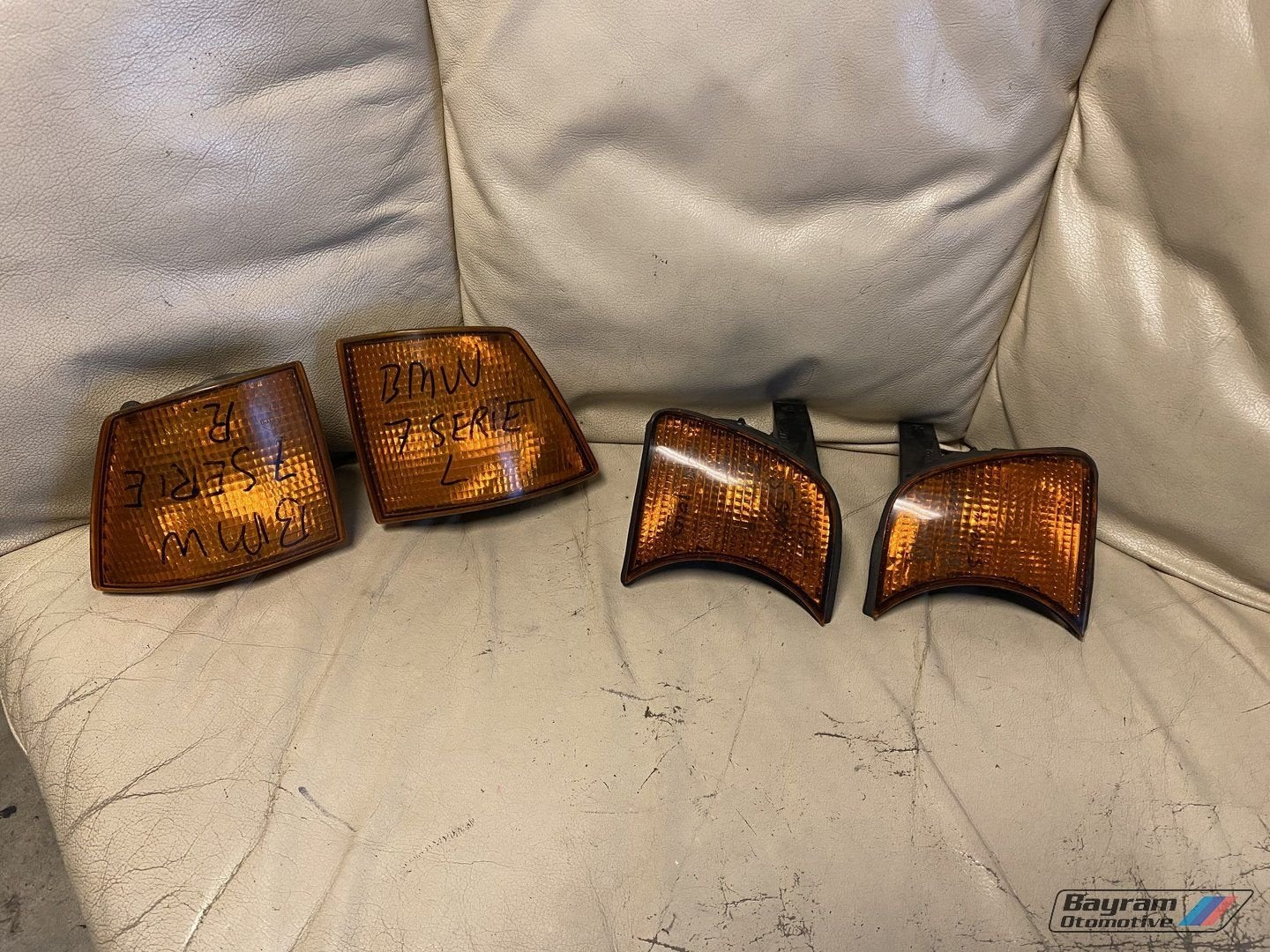 Bmw E34 E32 knipperlichten set oem knipperlicht 5 7-serie, Gebruikt, -, -, Ophalen of Verzenden