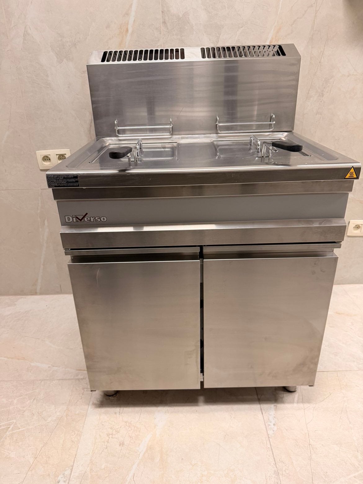 Friteuse professionnel, Enlèvement