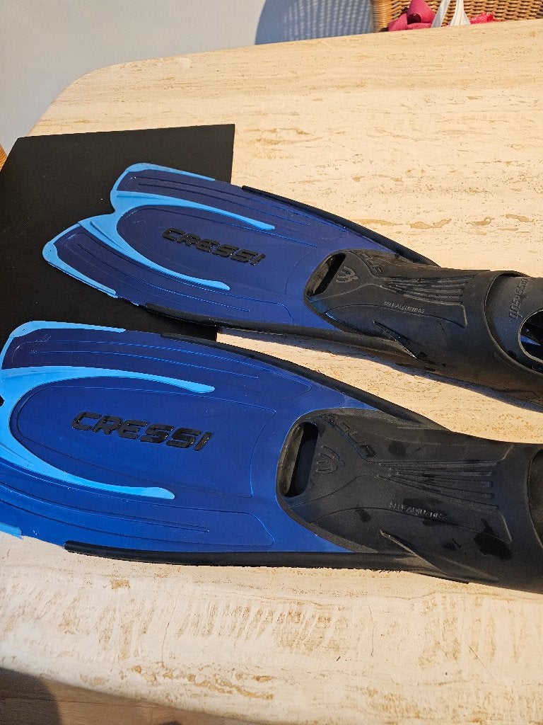 paire de palmes cressi, Enlèvement, Comme neuf, Palmes de natation ou de plongée