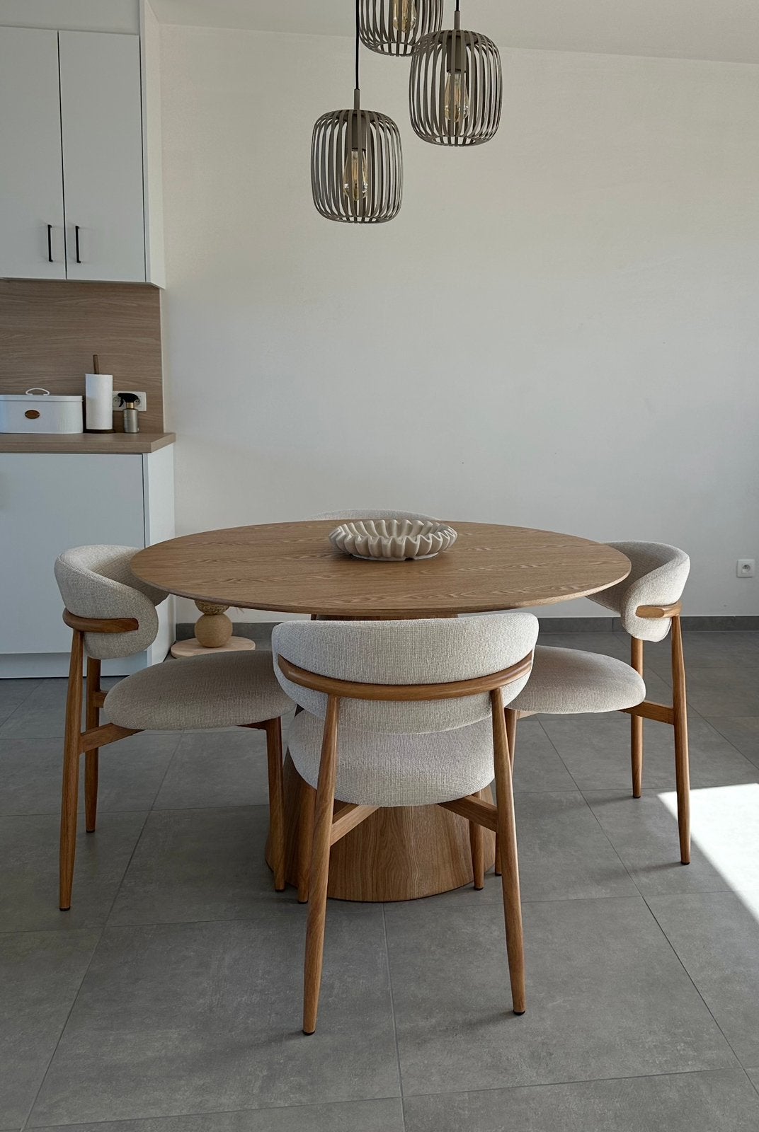 Tafel met stoelen, Huis en Inrichting, Tafels | Eettafels, Ophalen, Zo goed als nieuw