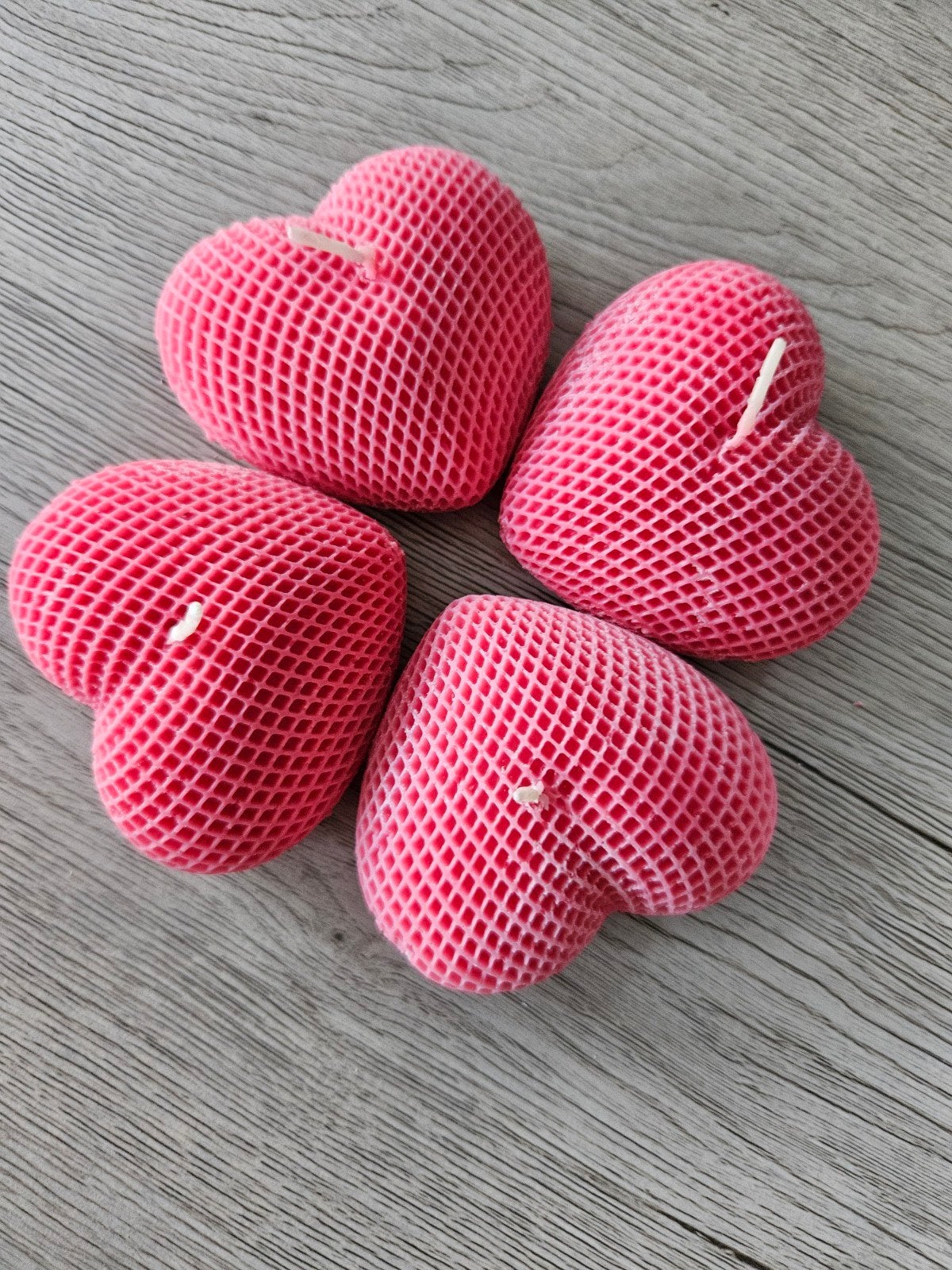 handgemaakte kaarsen, Ophalen of Verzenden, Roze, Kaars, Was