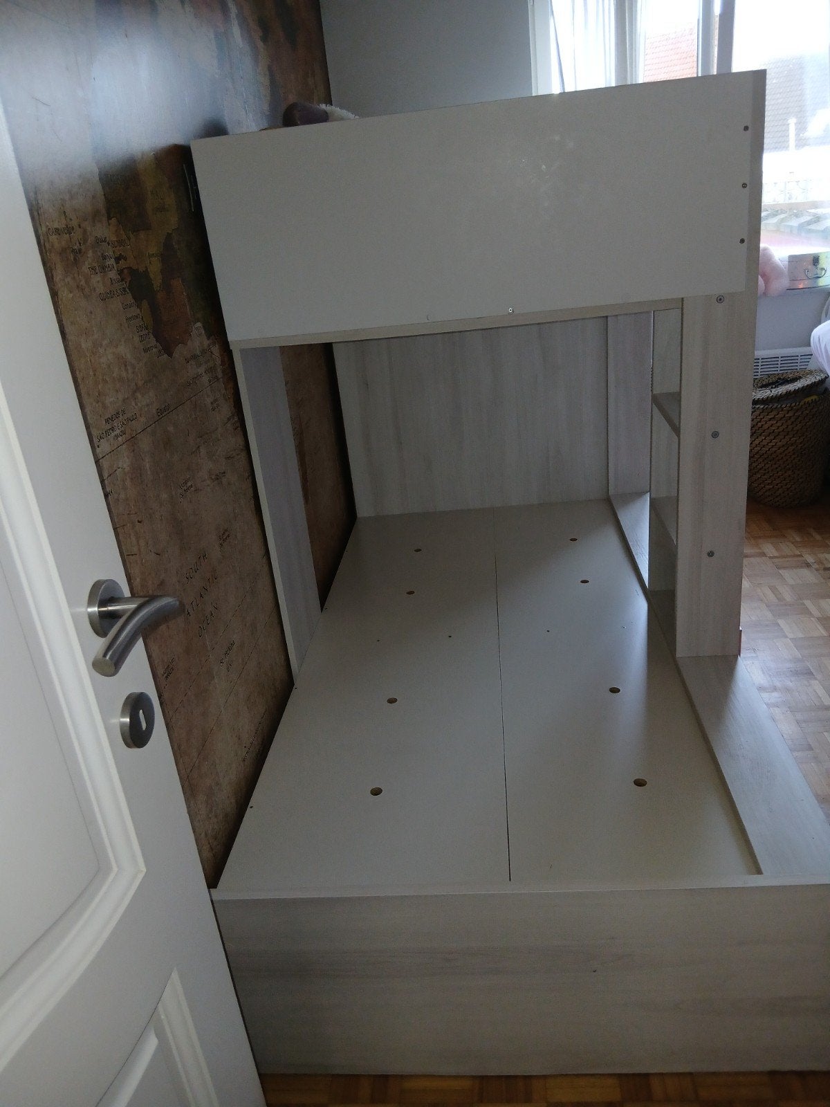 stapelbed met opbergruimte, Enlèvement, Comme neuf