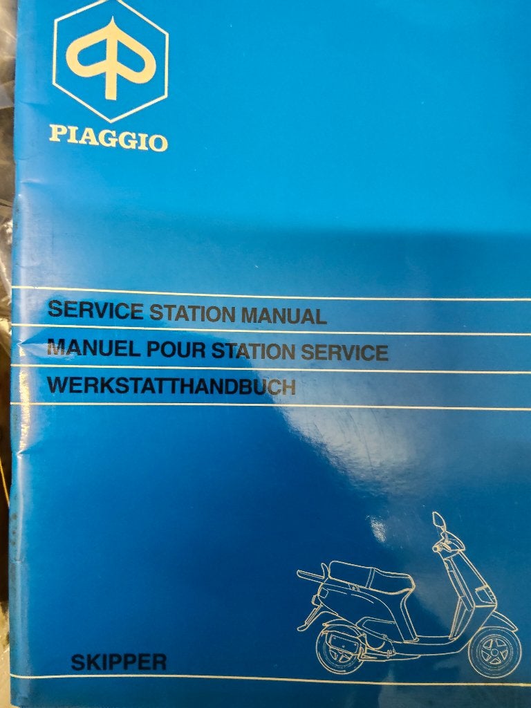 Piaggio Skipper Catalogi"& werkplaatshandboeken, Envoi