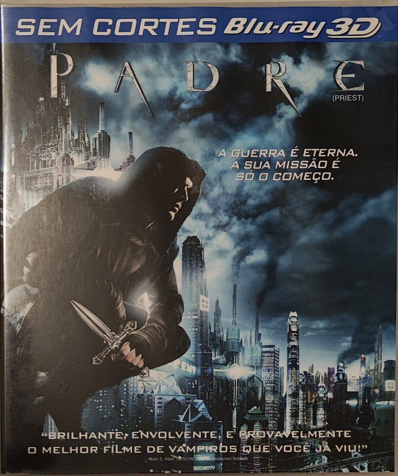 Priest 3D PT ENG blu-ray padre, Enlèvement ou Envoi, Film, Comme neuf, Blu-ray