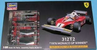 HASEGAWA 23201 ferrari 312T2 1976 monaco GP winner éch. 1/20, Hobby en Vrije tijd, Modelbouw | Auto's en Voertuigen, Overige merken
