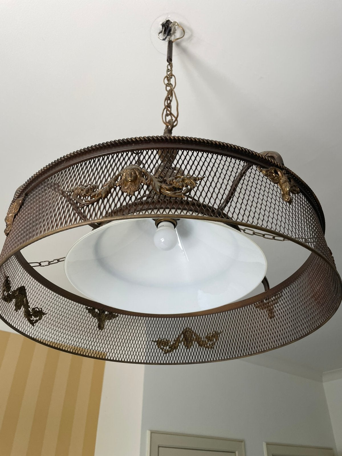 Luster, Huis en Inrichting, Lampen | Hanglampen, Ophalen, Gebruikt