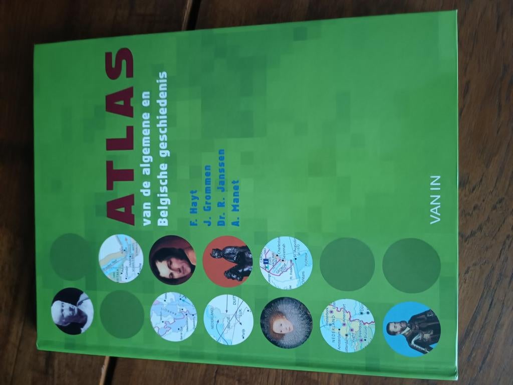 Atlas van de algemene & belgische geschiedenis, Ophalen of Verzenden, Nederlands