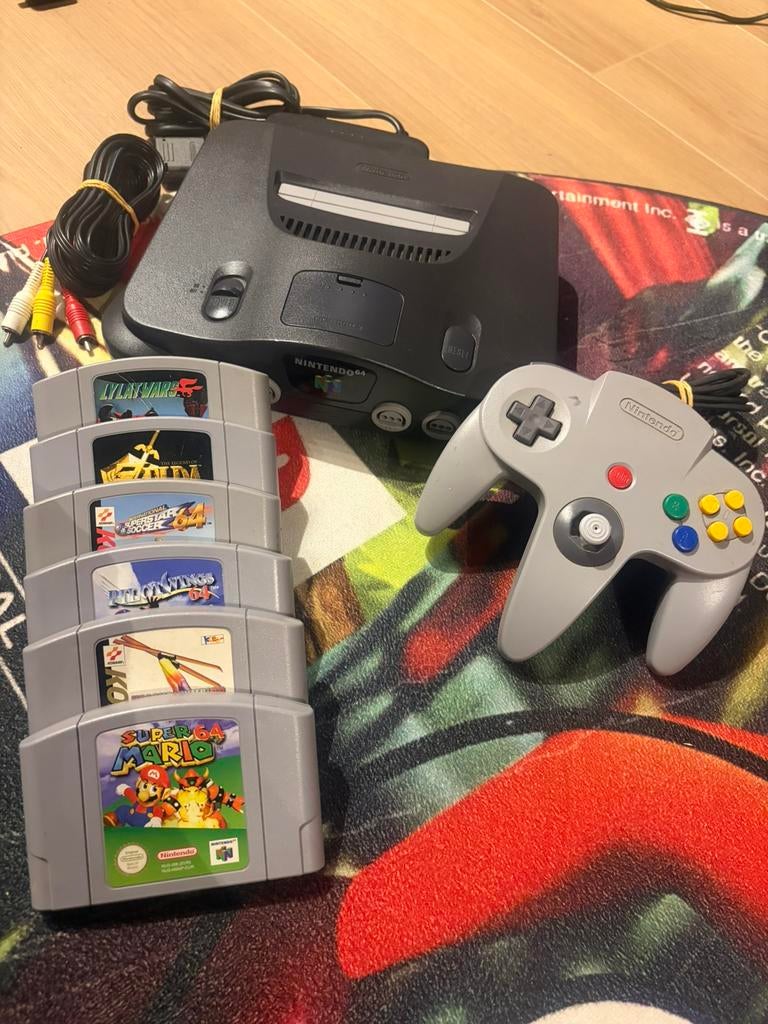 N64 pakket, Consoles de jeu & Jeux vidéo, Consoles de jeu | Nintendo 64, Enlèvement, Utilisé