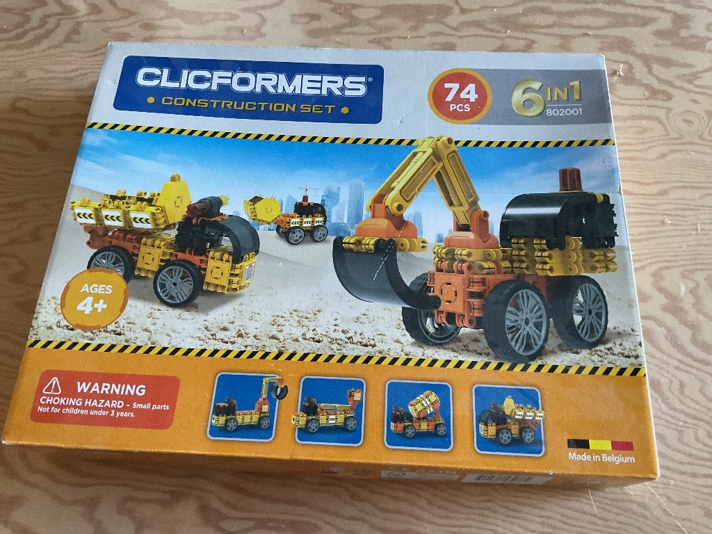 Clicformers construction set, Kinderen en Baby's, Ophalen of Verzenden, Zo goed als nieuw, Overige merken