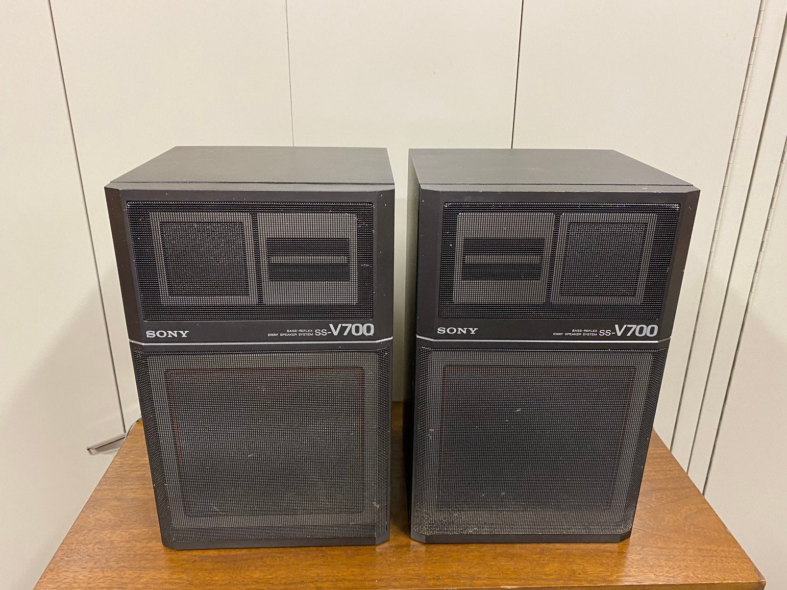 Sony bass reflex speakers, Audio, Tv en Foto, Luidsprekerboxen, Ophalen, Sony