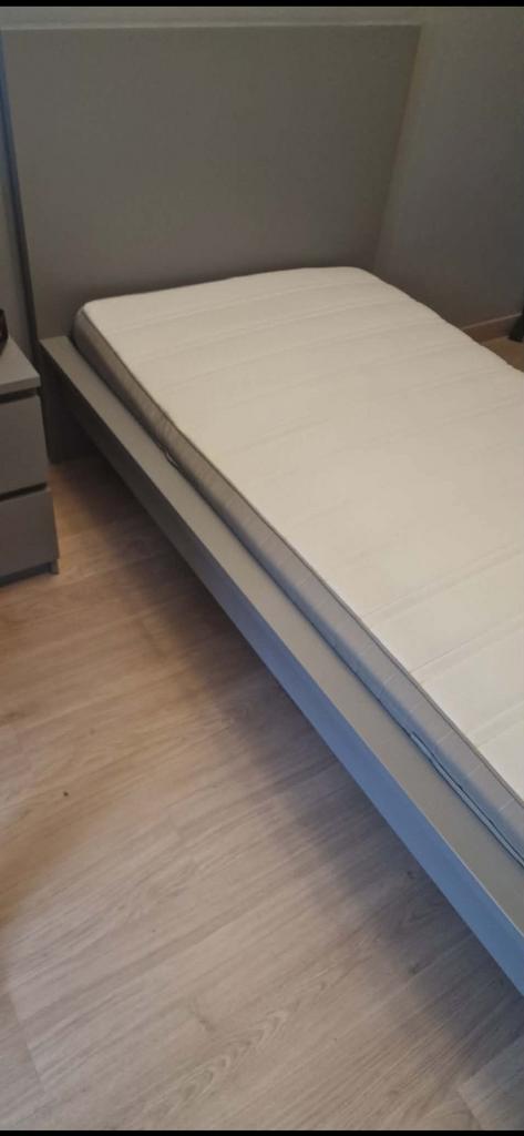 IKEA MALM - lit 1 pers complet, Enlèvement, Comme neuf