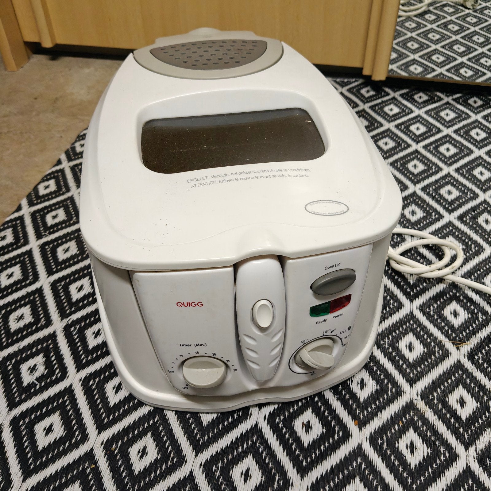 friteuse Quigg, Elektronische apparatuur, Frituurpannen, Ophalen, Zo goed als nieuw