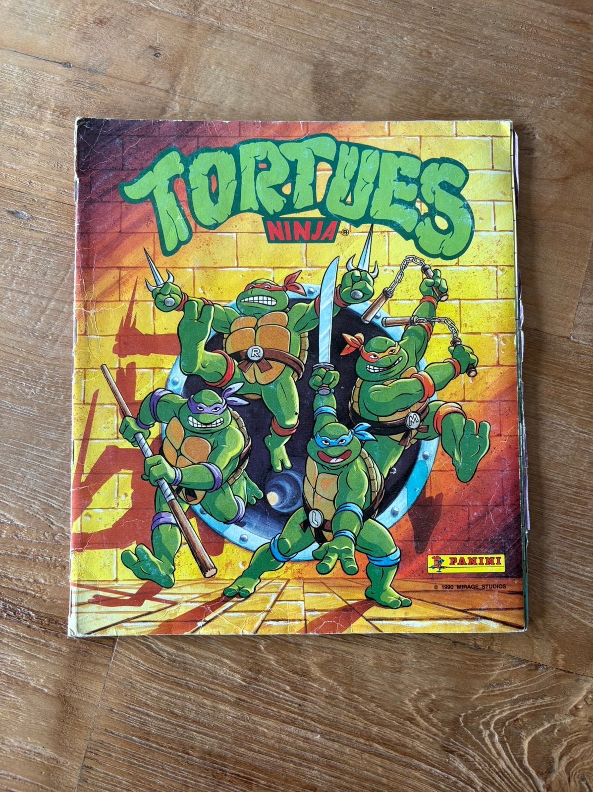 Panini Tortue Ninja 1990 vintage, Enlèvement ou Envoi, Comme neuf