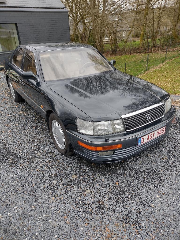 Lexus LS400 1990, Autos, Lexus, Cuir, Achat, Beige, Entretenue par le concessionnaire