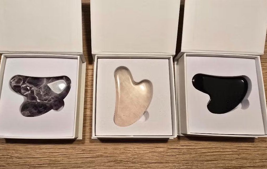 3x Gua Sha massage stenen, Ophalen of Verzenden, Nieuw, Overige typen
