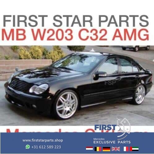 W203 C32 C55 AMG leder interieur Mercedes C Klasse 2006 AMG, Utilisé, -, -, Enlèvement ou Envoi