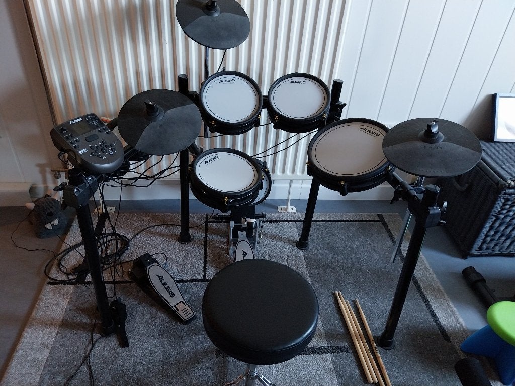 Elektronisch drumstel, Musique & Instruments, Batteries & Percussions, Enlèvement, Comme neuf, Autres marques, Électronique