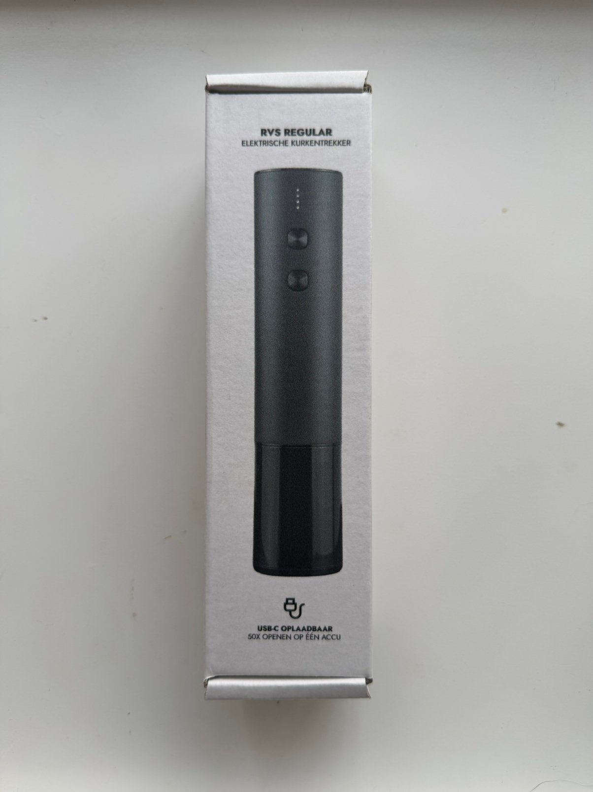 Te koop RVS Aut.Wijnopeners op Usb-c NIEUW in Doos, Articles professionnels, Stock & Retail | Stocks, Enlèvement, Maison et Meubles