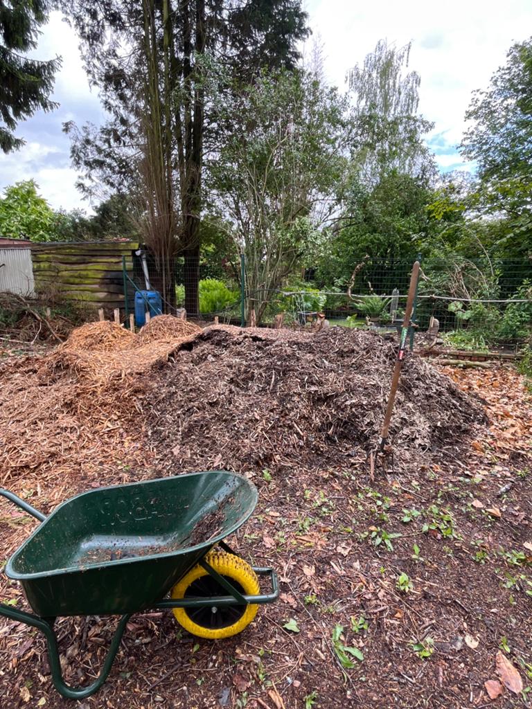 Mulch / houtschilfers gratis af te halen, Ophalen, Compost