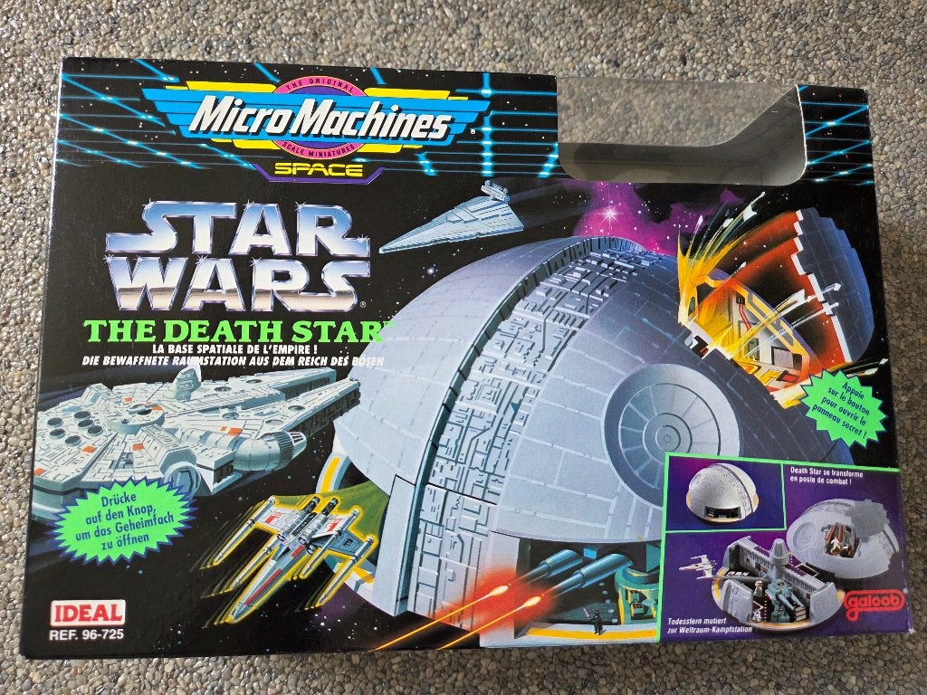 Star Wars Episode IV: Micro Machines - The Death Star, Verzamelen, Ophalen of Verzenden, Gebruikt, Actiefiguurtje