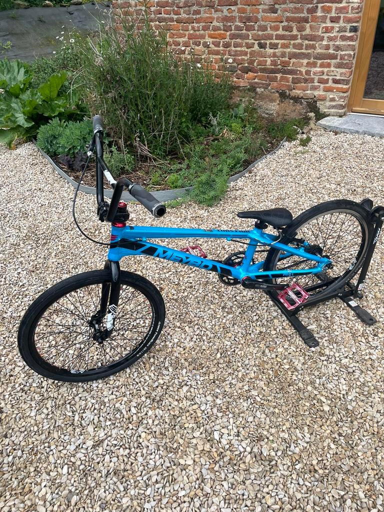 BMX Meybo pro L, Fietsen en Brommers, Ophalen, Gebruikt, Velgrem, 20 tot 24 inch