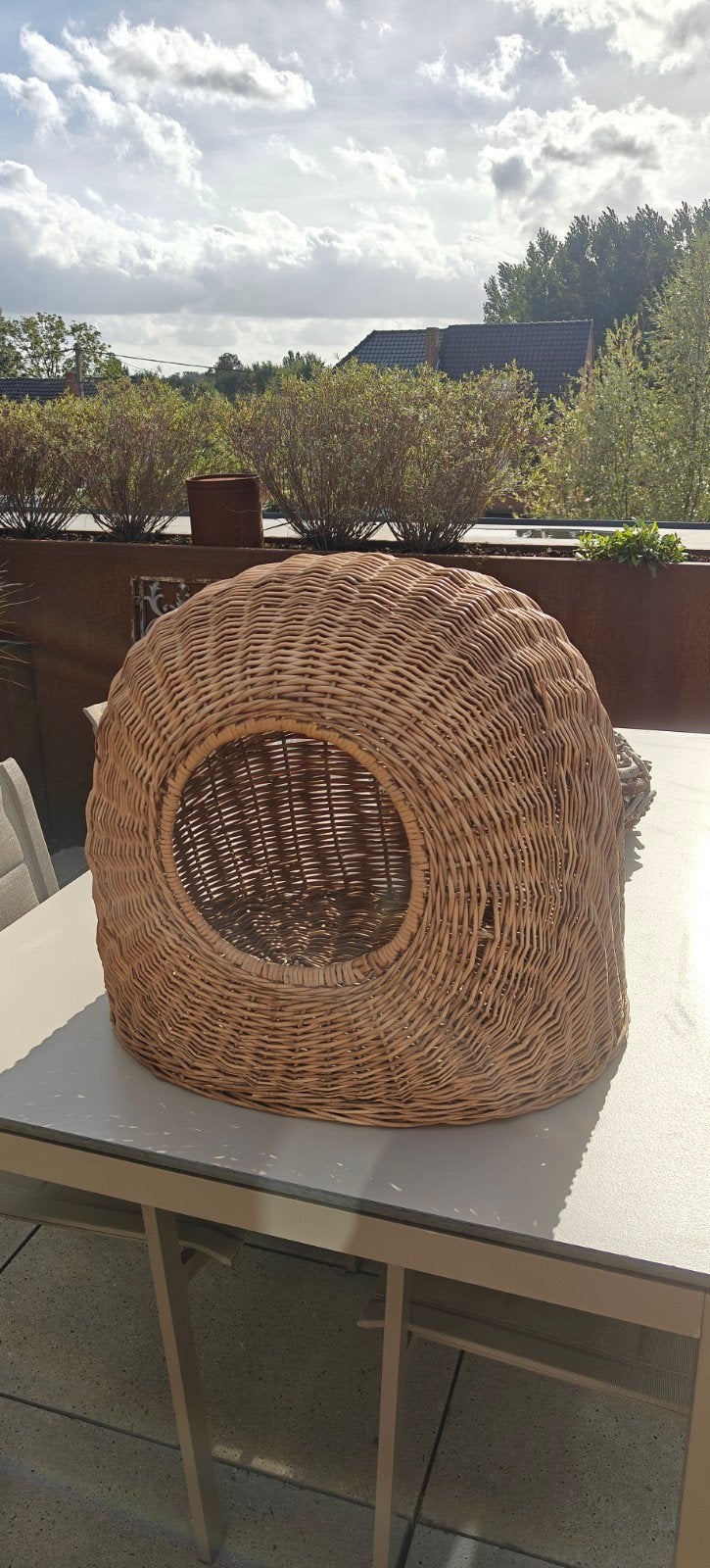 Nieuwe Rieten Kattenmand / Kattengrot (XXL Formaat – 60 cm), Enlèvement, Neuf, Roseau