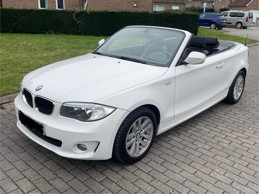 BMW 118d Cabriolet Bj 09/2011 Gekeurd vvk Automaatiek, Autos, Cuir, Euro 5, Achat, Cabriolet