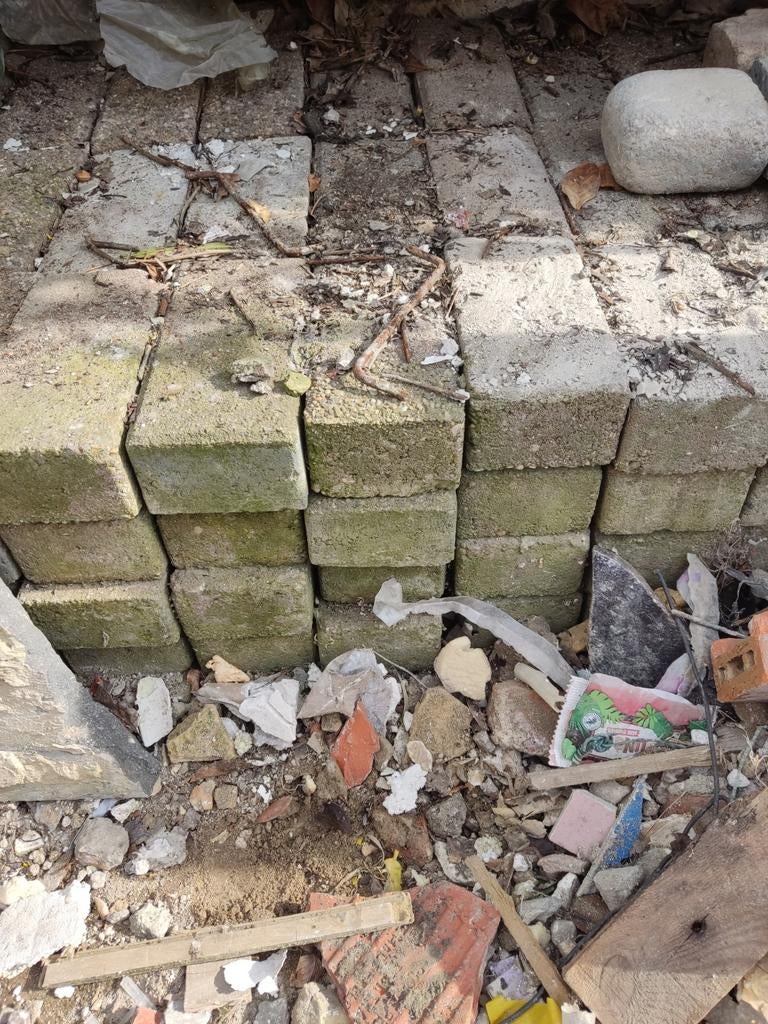 Gratis betonklinkers., Tuin en Terras, Tegels en Klinkers, Ophalen