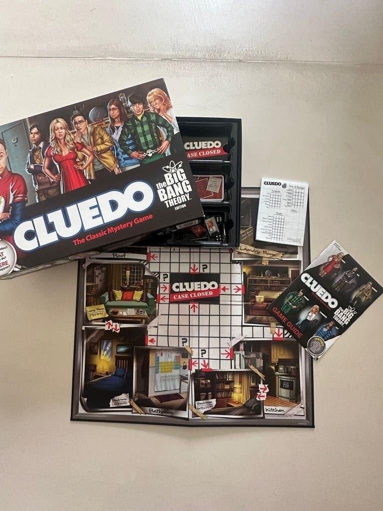Cluedo - Big Bang Theory edition, 1 ou 2 joueurs, Enlèvement, Comme neuf