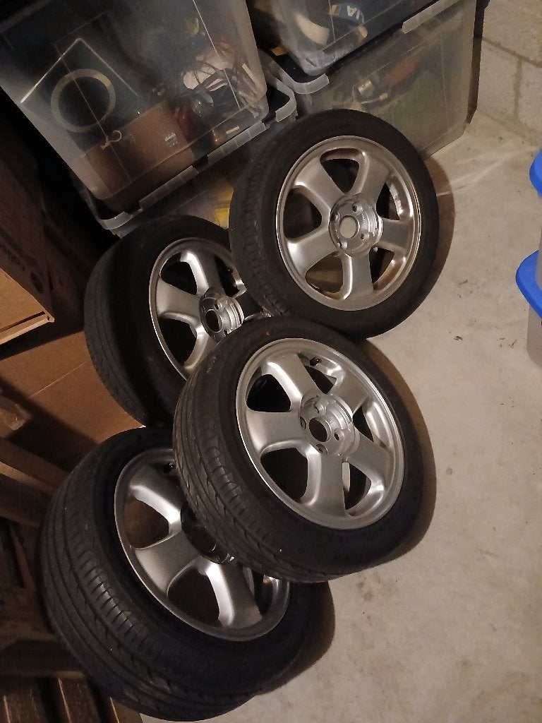 Jantes Honda Fat Fives OEM, Autos : Pièces & Accessoires, Neuf, 15 pouces, Pneus été, Enlèvement
