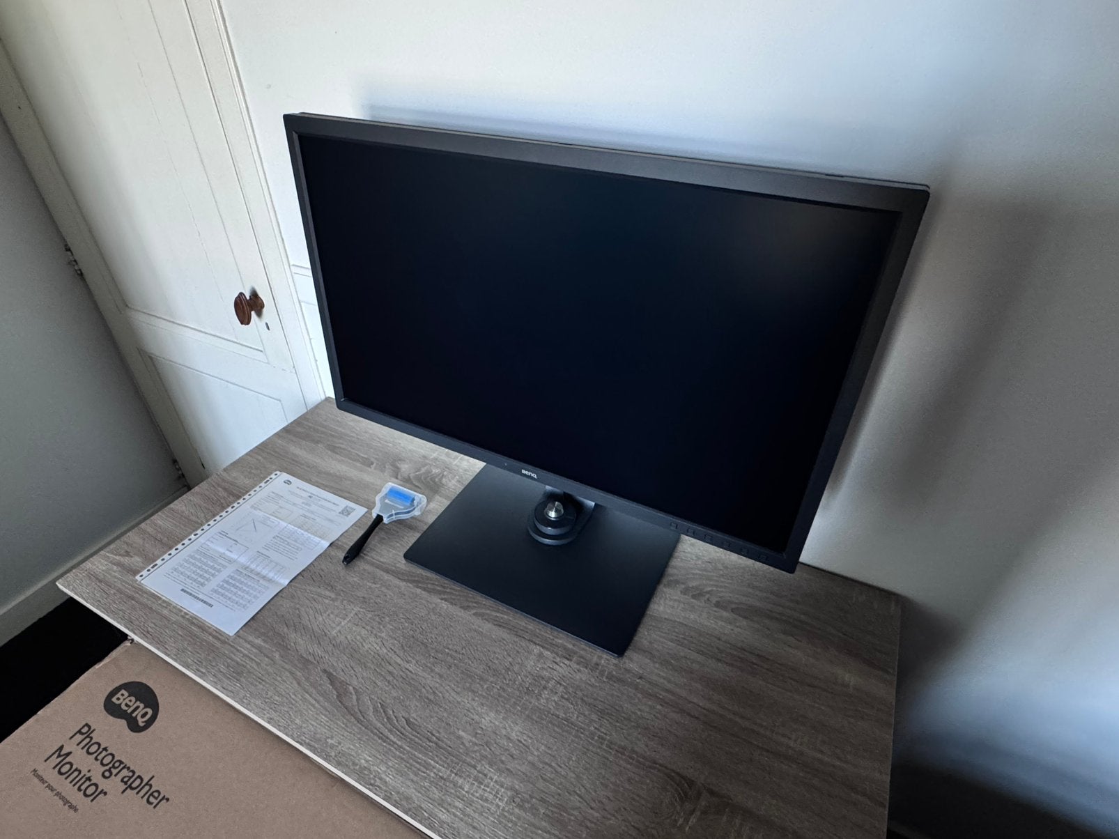 BenQ PhotoVue SW321C Pro 32- inch IPS Monitor | Nieuwstaat, IPS, Enlèvement ou Envoi, DisplayPort, Réglable en hauteur