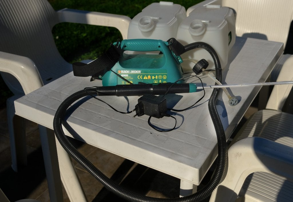 Drukspuit Black & Decker GSC500, Ophalen, Gebruikt, Nevelsproeier