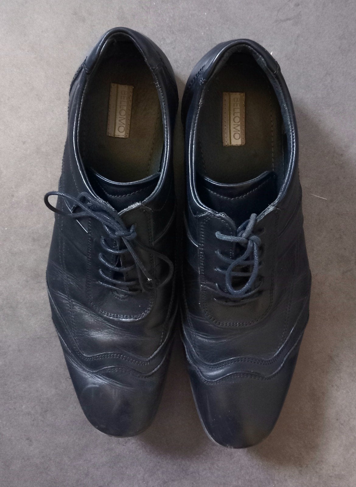 nette herenschoenen - maat 43 -> 4€, Ophalen, Zwart, Zo goed als nieuw, Veterschoenen