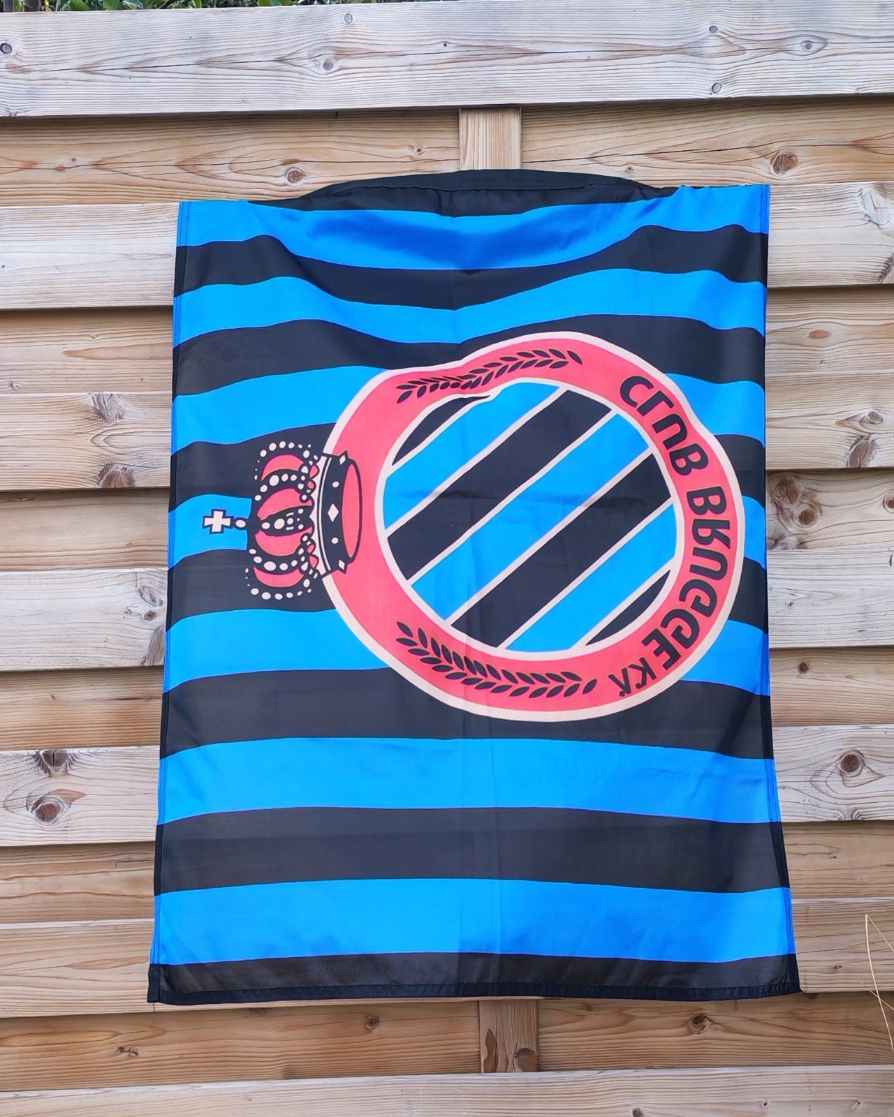 1990s club Brugge vintage grote vlag, Divers, Enlèvement ou Envoi