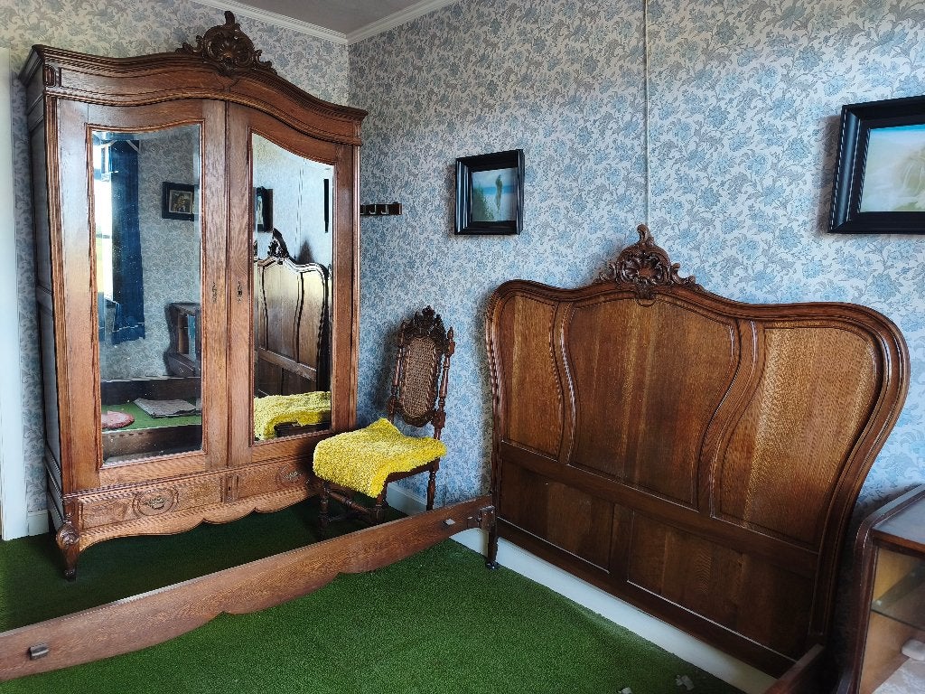 slaapkamer, Ophalen, Zo goed als nieuw, Tweepersoons, Antiek, zeer oud
