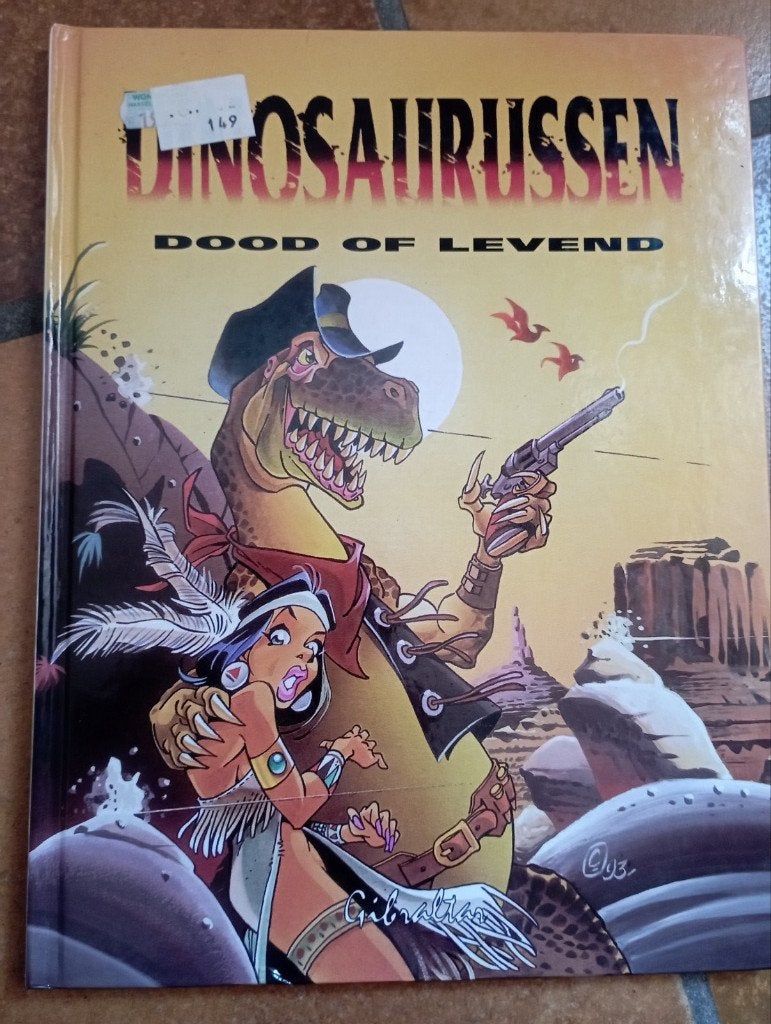 688) Dinosaurussen dood of levend HC, Ophalen of Verzenden