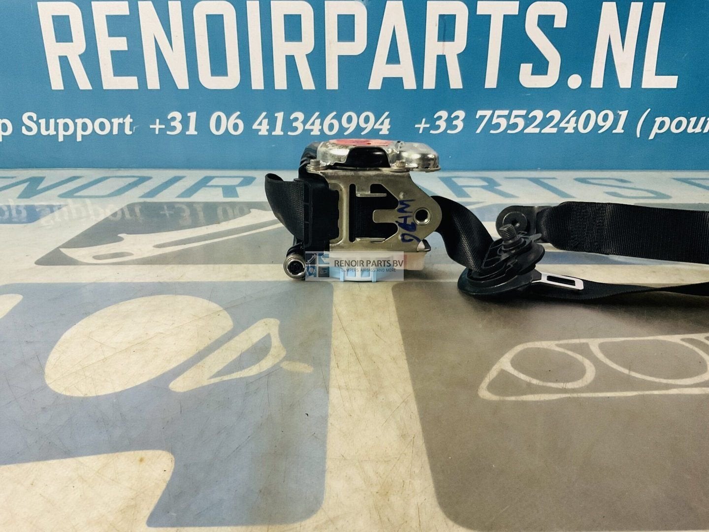 Gordel Mercedes A W176 A1768602285 Rechts Gordelspanner 3-A1, Gebruikt, -, -, 6 maanden garantie