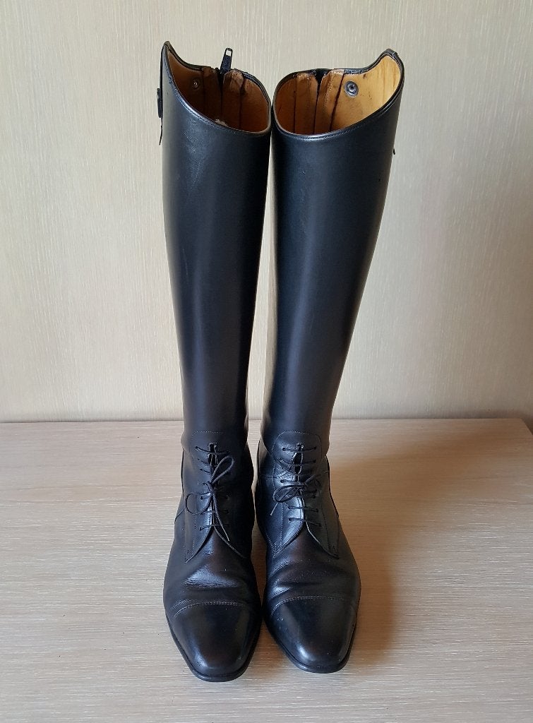 Bottes Cavallo zip / lacets – Mollet large (Taille 42 / 43), Femmes, Autres marques, Autres tailles, Enlèvement ou Envoi
