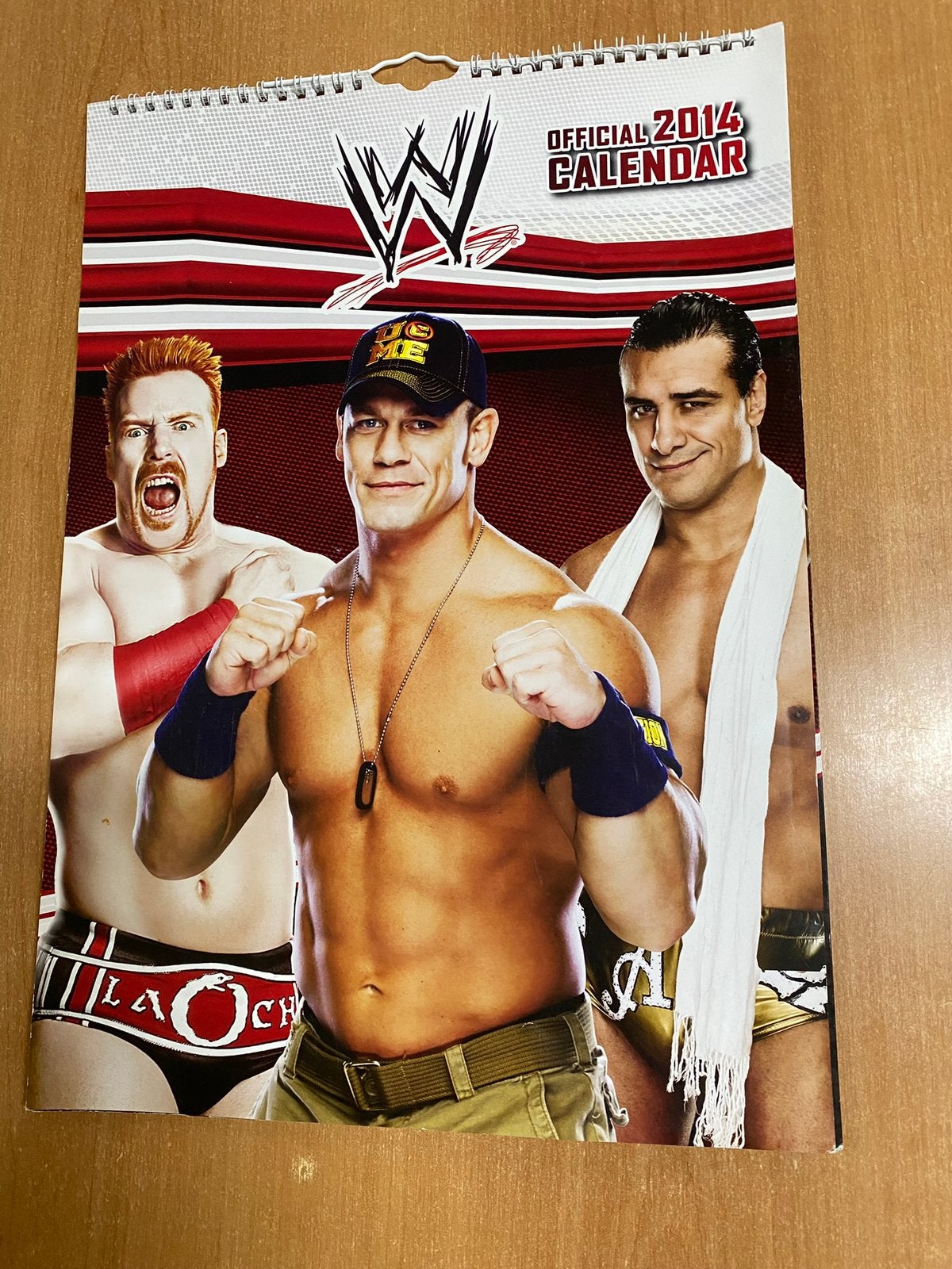 Calendrier WWE 2014, Enlèvement ou Envoi, Comme neuf