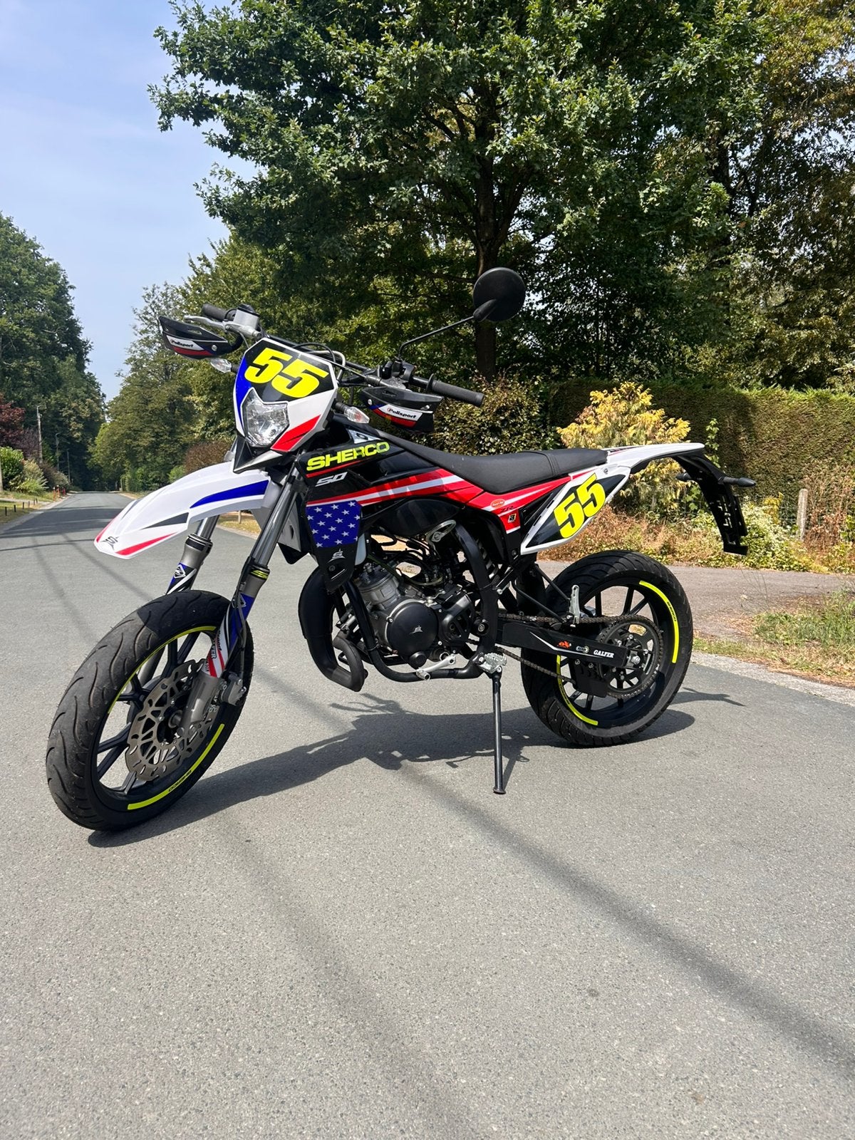 Sherco 50 cc, Fietsen en Brommers, Brommers | Derbi, Ophalen, Nieuw, Klasse B (45 km/u)