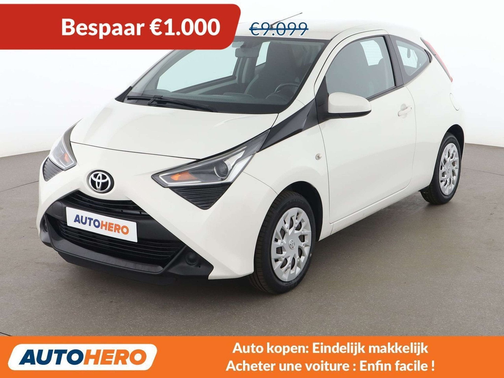 Toyota Aygo 1.0 X-Wave (année de construction 2018), Autos, Electronic Stability Program (ESP), Achat, 998 cm³, Euro 6