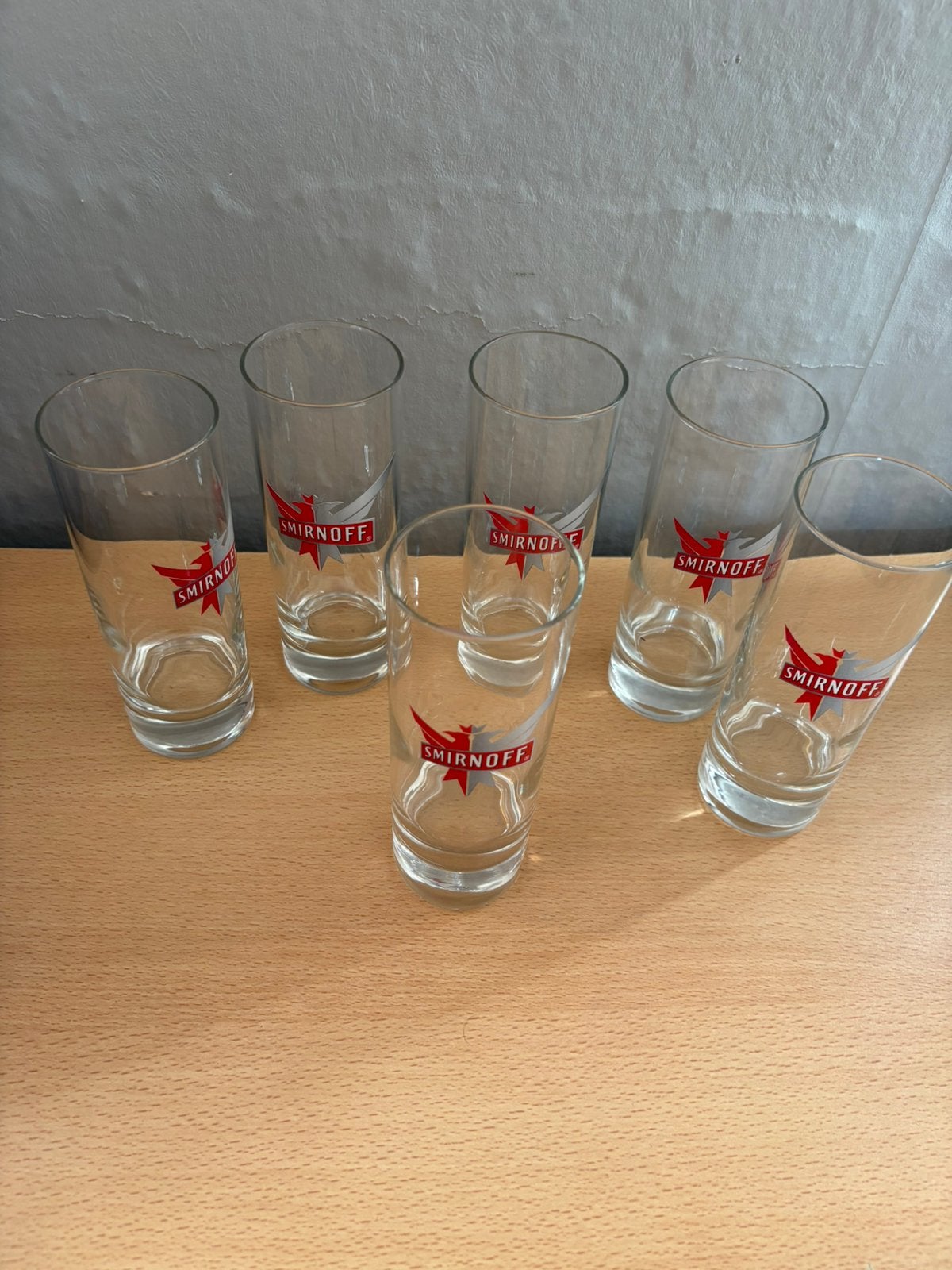 6 verres  SMIRNOFF, Enlèvement ou Envoi, Neuf