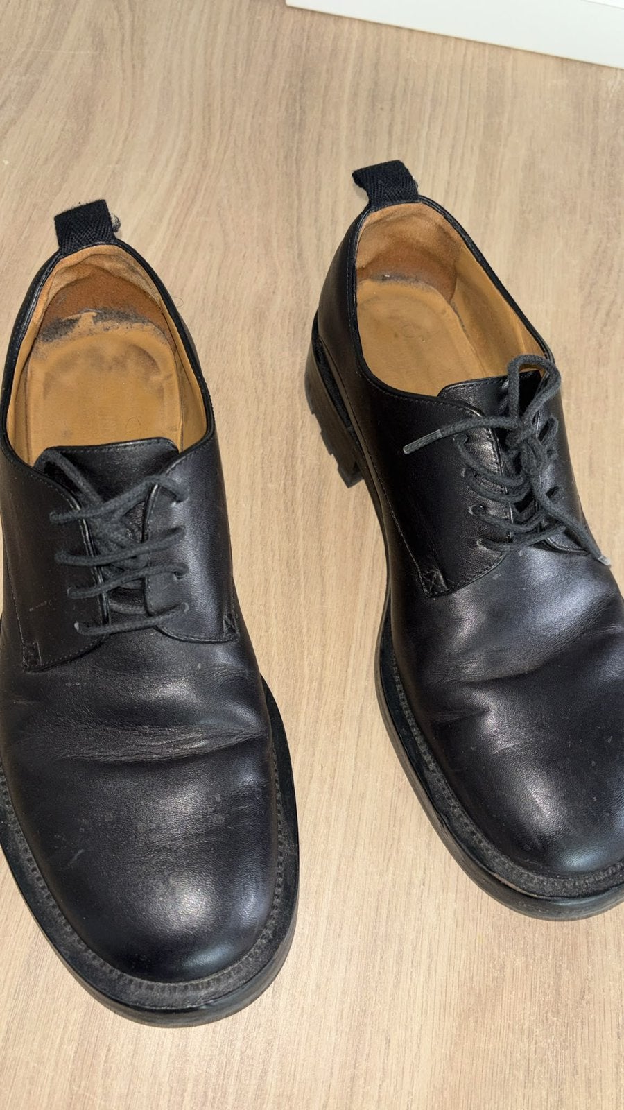 Valentino Garavani leren herenschoenen – zwart – maat 40, Kleding | Heren, Ophalen, Zo goed als nieuw, Zwart