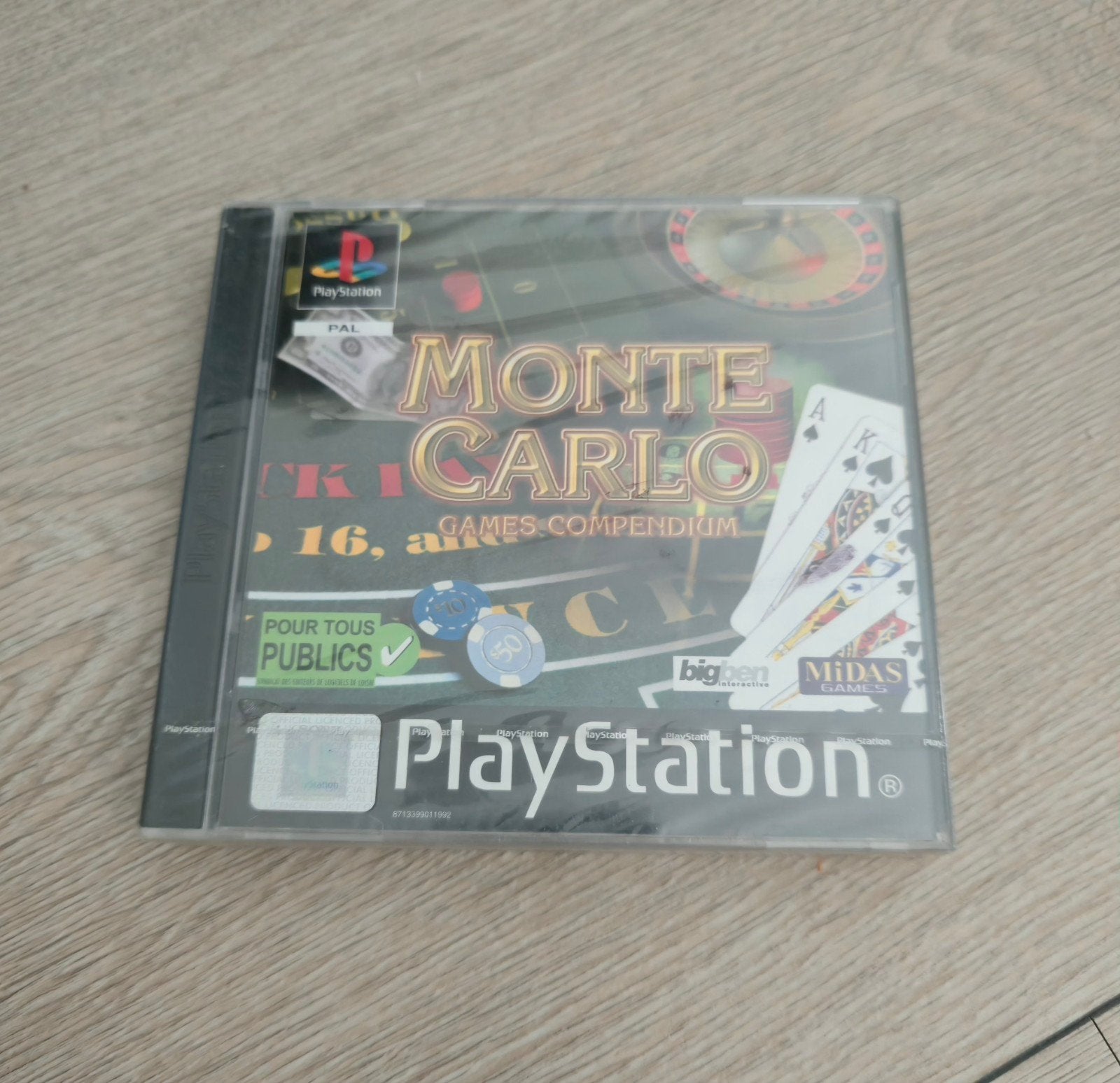 PS1 — Monte Carlo Games Compendium — Nieuw