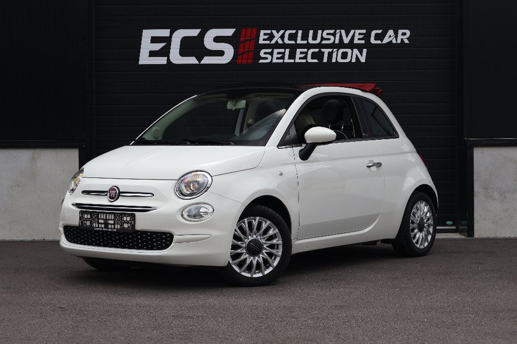 Fiat 500C Lounge | 1.2 Benzine | 69 pk | 2018 | 85.131 km |, Auto's, Fiat, Voorwielaandrijving, Stof, 4 cilinders, Cabriolet