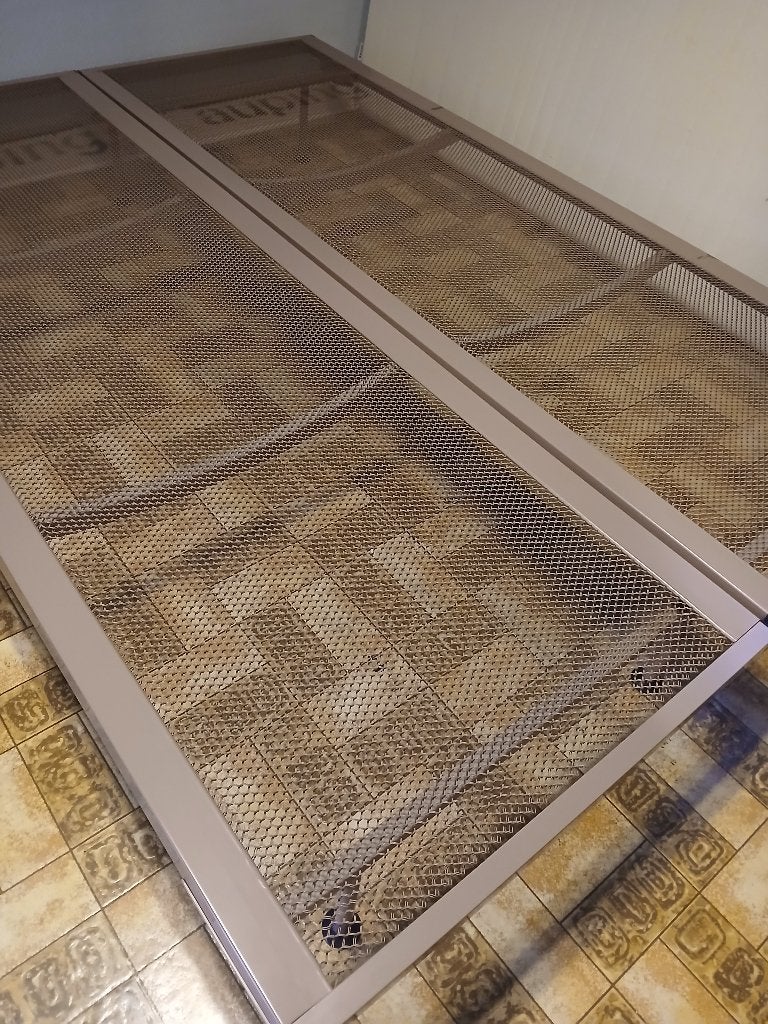 GRATUIT Sommier à ressorts 1,40m à donner, Ophalen, Gebruikt, Tweepersoons, 140 cm