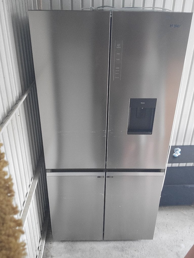 Haier dubbele frigo, Ophalen, Zo goed als nieuw, 60 cm of meer, 160 cm of meer