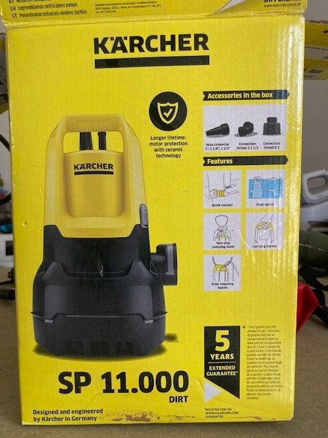 Dompelpomp Karcher SP 11.000, Ophalen, Gebruikt, Elektrisch, Dompelpomp