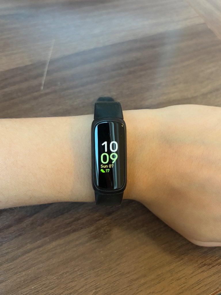 Fitbit inspire 3, Ophalen of Verzenden, Zo goed als nieuw, Zwart, Fitbit